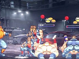 MUGEN: TOBF Fucks Kim Kaphwan &amp_ Yashiro Nanakase